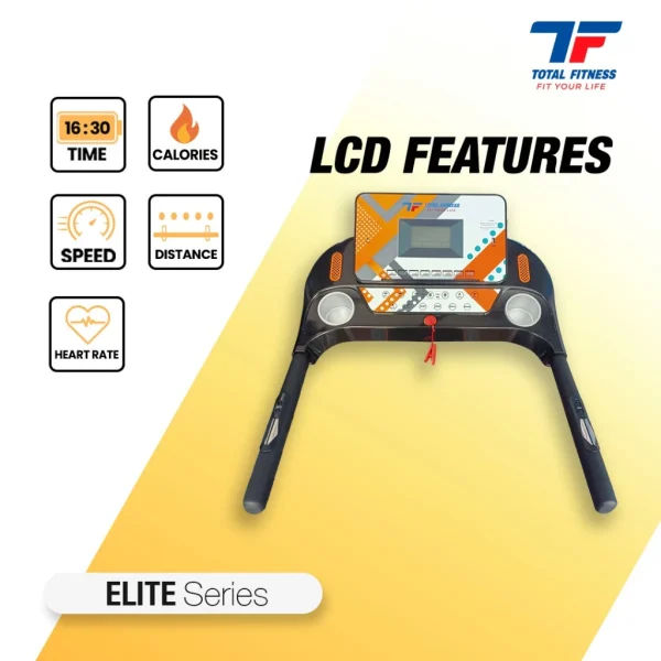 TL-680 - ELECTRIC TREADMILL 2 HP + MASS (Auto Incline) - Image 3