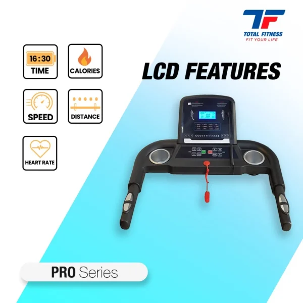 ⁠TL-607 - SMALL ELECTRIK TREADMILL 1,5 HP 3 FUNCTION - Image 3